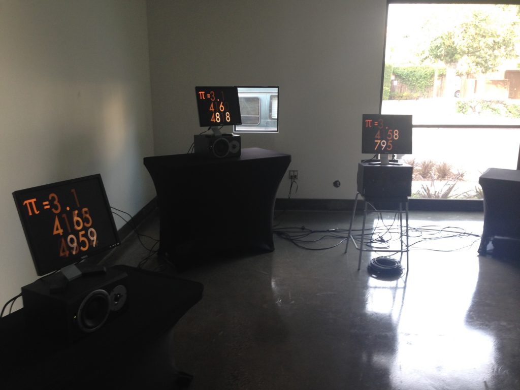 Installation at SBCAST. 6 Channels of audio-video